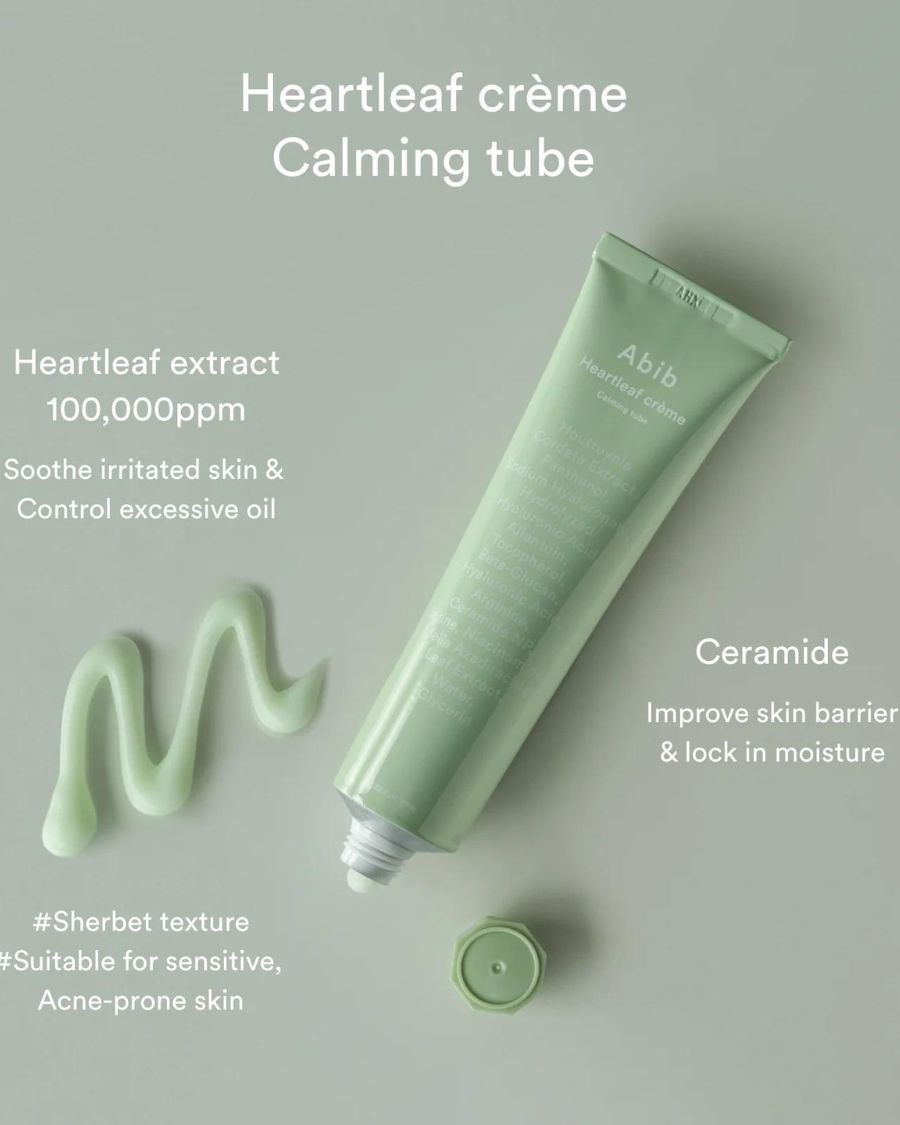 Abib Heartleaf crème Calming tube 75ml