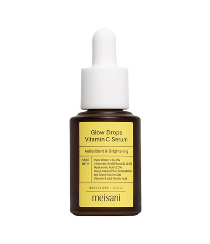 Meisani Glow Drops Vitamin C Serum 15ml | With Hyaluronic Acid &amp; Niacinamide