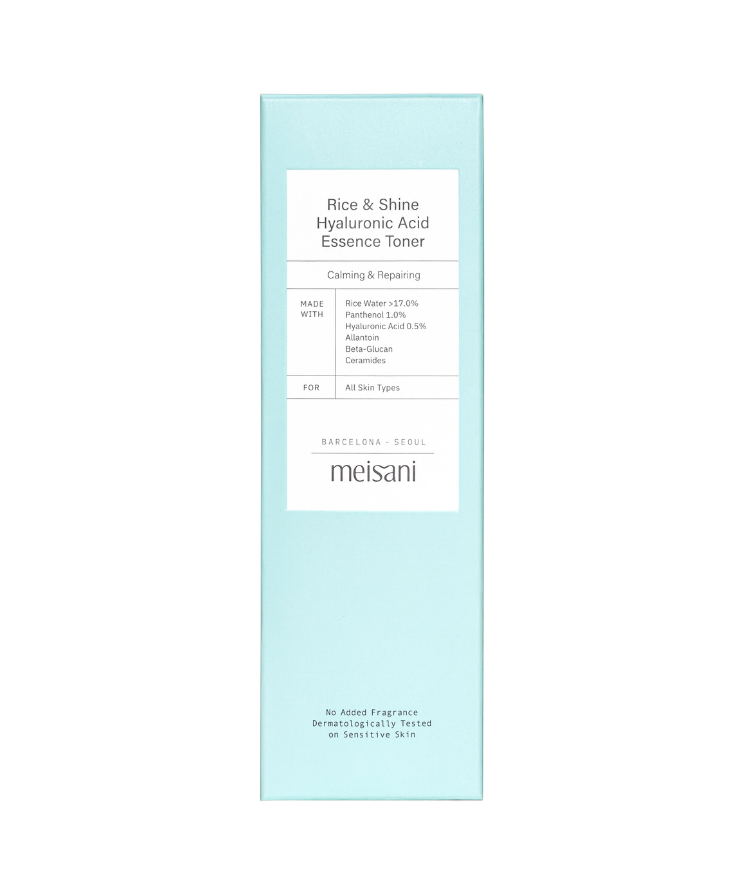 Meisani rice and hyaluroinic acid essence toner from Soyuu